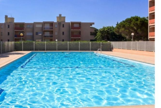 Appartement Paisible Avec Vue Panoramique Mer Et Acces Direct Plage 博尔马斯·莱斯·米默萨斯 外观 照片
