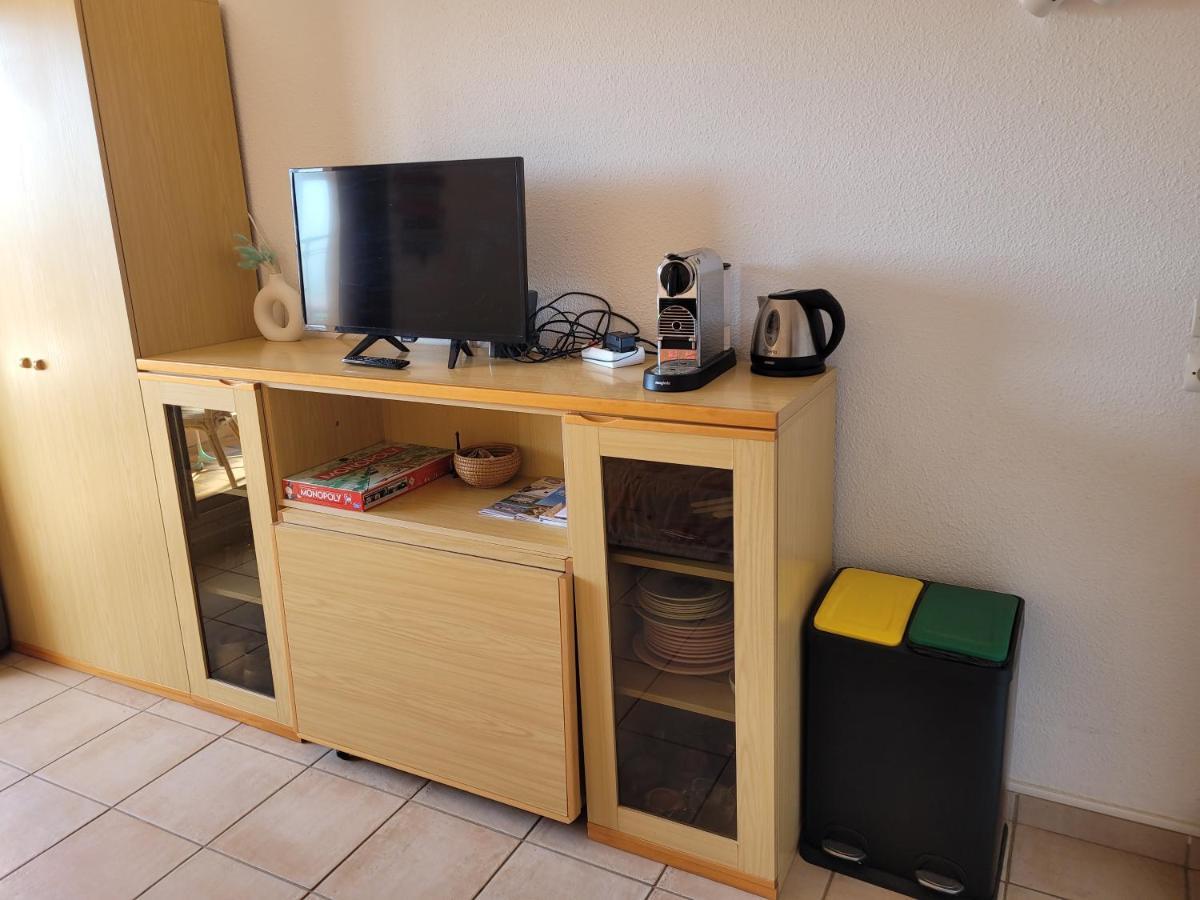 Appartement Paisible Avec Vue Panoramique Mer Et Acces Direct Plage 博尔马斯·莱斯·米默萨斯 外观 照片